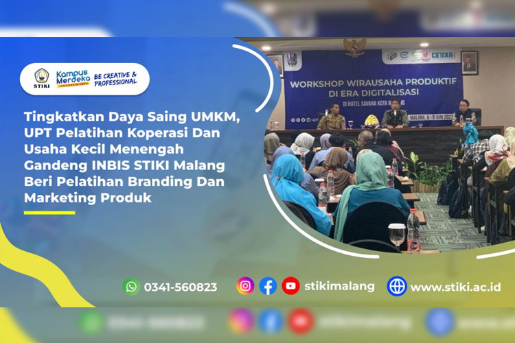 INBIS STIKI Malang Beri Pelatihan Branding dan Marketing Produk