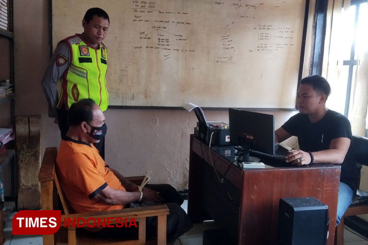 Ditahan di Polsek Banjar, Ini Alasan Pelaku Menganiaya Sopir Bus Budiman
