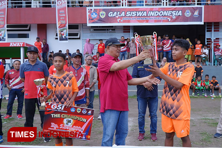 Wali Kota Tidore Ucapkan Selamat Kepada Juara GSI