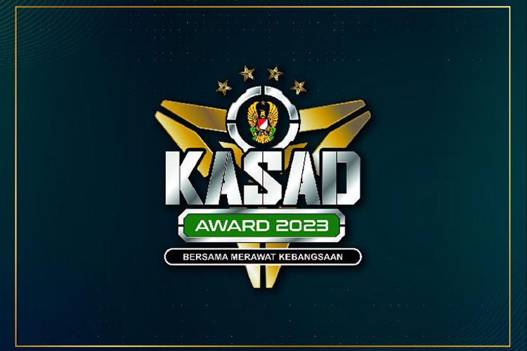 KASAD Award 2023 akan diselenggarakan malam ini, Senin, 10 Juli 2023 pukul 19.00 WIB di Aula A.H. Nasution, Markas Besar TNI Angkatan Darat di Jakarta. (Foto: ist)