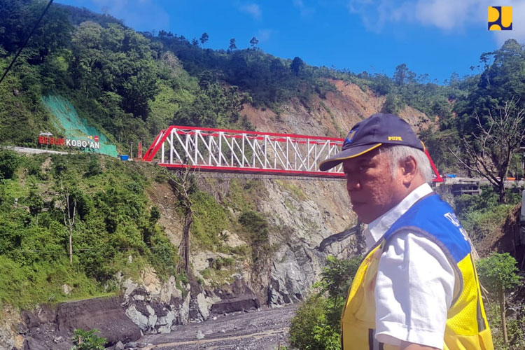 Menteri PUPR RI Tinjau Penanganan Pasca Bencana Banjir Lahar Dingin ...