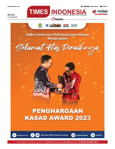 Edisi Selasa, 11 Juli 2023: E-Koran, Bacaan Positif Masyarakat 5.0 