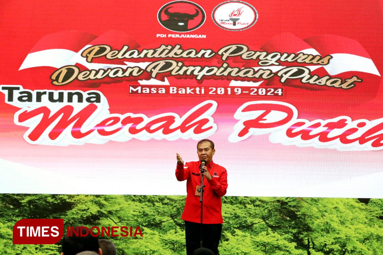 Ketua DPP PDIP Sukur Nababan. (Dok: Rafyq Panjaitan/TIMES Indonesia)