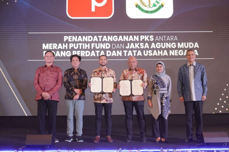 Jamdatun Resmikan Kerja Sama dengan Merah Putih Fund untuk Pendampingan Hukum Pengelolaan Dana Ventura