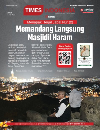 Edisi Kamis, 13 Juli 2023: E-Koran, Bacaan Positif Masyarakat 5.0