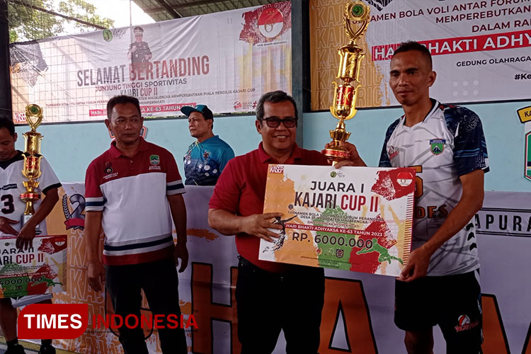Turnamen Bola Voli Kajari Cup II Majalengka Penuh Atraktif dan Menghibur