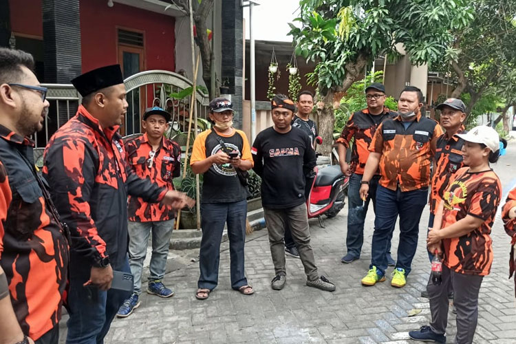 Sapma PP Bantu Siswa SD Tak Mampu Masuk SMP di Sidoarjo