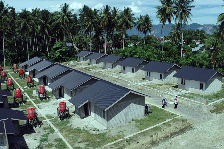 Ilustrasi percepatan penyelesaian Huntap bagi masyarakat terdampak bencana gempa bumi, tsunami, dan likuifaksi di Sulawesi Tengah (Sulteng). (FOTO: Biro Komunikasi Publik Kementerian PUPR RI)