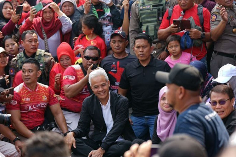 Gubernur Jawa Tengah dan juga capres PDI Perjuangan Ganjar Pranowo. (FOTO: PDI Perjuangan)