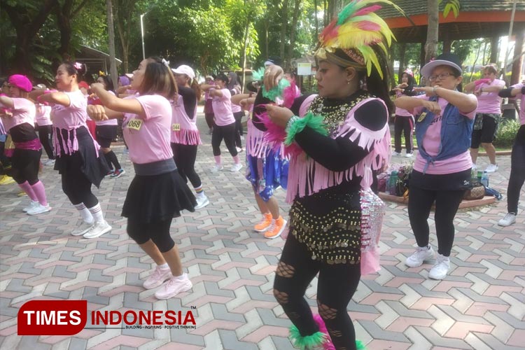 KSW Gelar Aero Zumba Party, Peserta Tampil Unik dan Energik