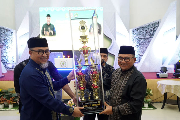 Kota Gorontalo Berhasil Pertahankan Gelar Juara Umum STQH Tingkat Provinsi