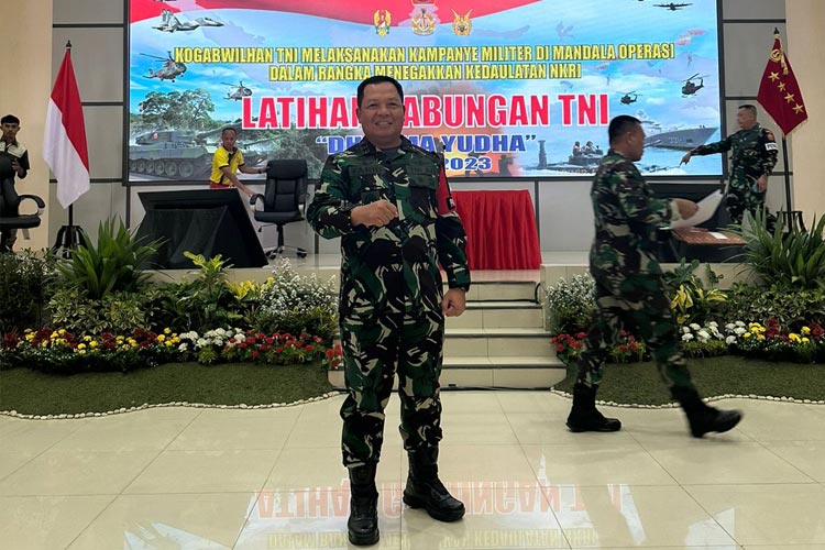 Pangdam Brawijaya Terlibat Langsung dalam Latgab Tahun 2023