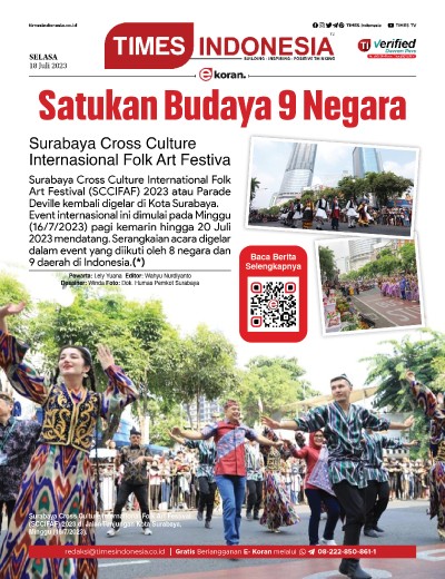 Edisi Selasa, 18 Juli 2023: E-Koran, Bacaan Positif Masyarakat 5.0