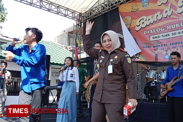 Peringati HUT Adyaksa, Kejaksaan Negeri Kepanjen Menggelar Lomba Band Pelajar se-Kabupaten Malang
