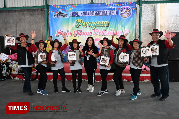 Peringati HUT Ke-70, Paroki MDKS Gelar Jalan Sehat Hingga Lomba Memasak