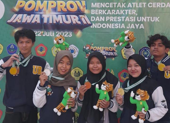Tim Bridge UB Malang berlaga di Pomprov II 2023. (Foto: UB Malang for TIMES Indonesia)