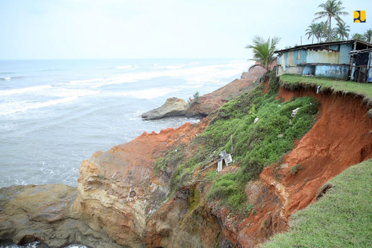 Ilustrasi pembangunan Pengaman Pantai Kritis Kabupaten Bengkulu Utara sepanjang  Pantai Lais.  (FOTO: Biro Komunikasi Publik Kementerian PUPR RI)