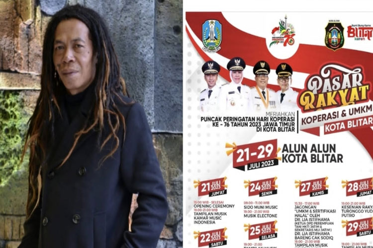 Pasar Rakyat dan UMKM Non APBD Digelar di Alun-alun Kota Blitar