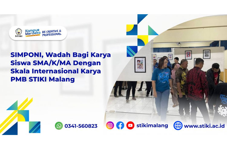 SIMPONI, Wadah Bagi Karya Siswa SMA/K/MA Dengan Skala Internasional Karya PMB STIKI Malang