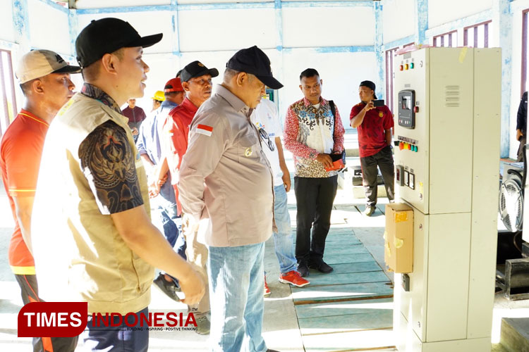 Tinjau PLTD Pulau Mare, Ini Yang Diharapkan Wali Kota Tidore