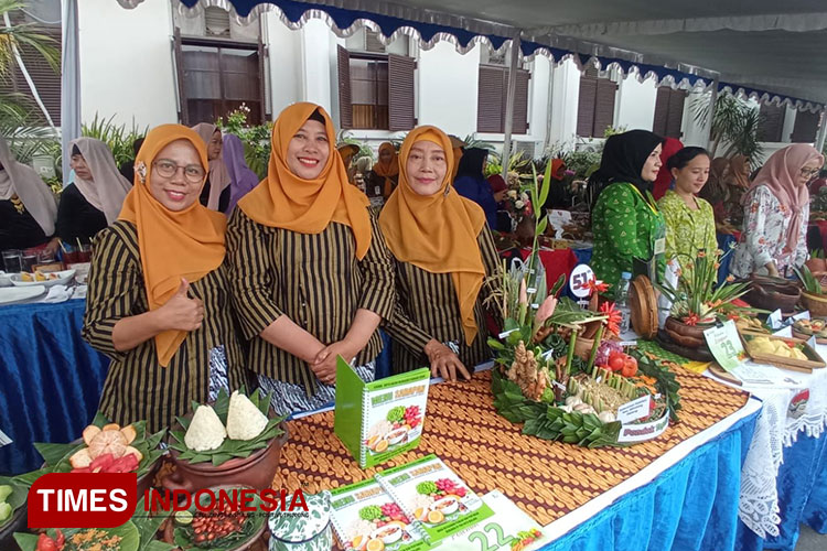 Suasana gelaran Fashion Food and Festival di Balai Kota Malang. (Foto: Rizky Kurniawan Pratama/TIMES Indonesia)