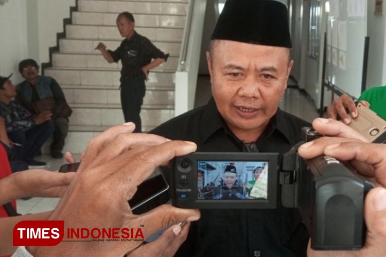 Ketua KPU Sidoarjo, M Iskak (Rudi Mulya/TIMES Indonesia)