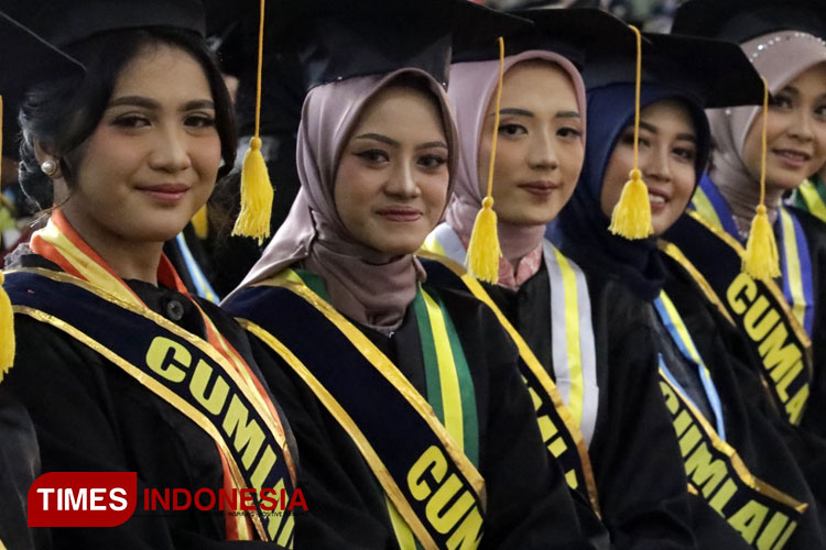 Sebanyak 711 mahasiswa UPN Veteran Yogyakartan mengikuti wisuda. (FOTO: Wahyu Metasari/TIMES Indonesia)