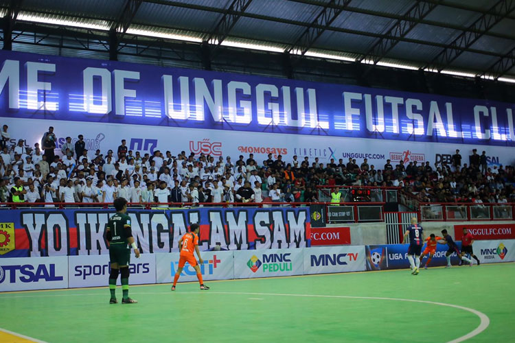 Antusias, Penonton Liga Futsal Profesional Indonesia 2023 Padati GOR Kanjuruhan