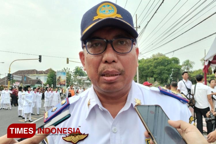 Kepala Dishub Kota Blitar Juari (Foto : Nur Al Ana/TIMES Indonesia) 