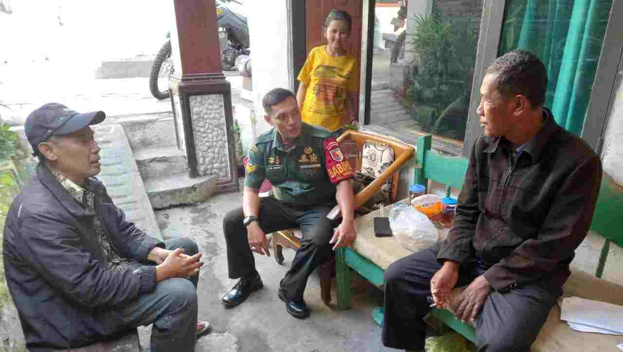 Anjangsana Menebar Manfaat, Gaya Sinergitas TNI-Rakyat ala Babinsa Kota Malang