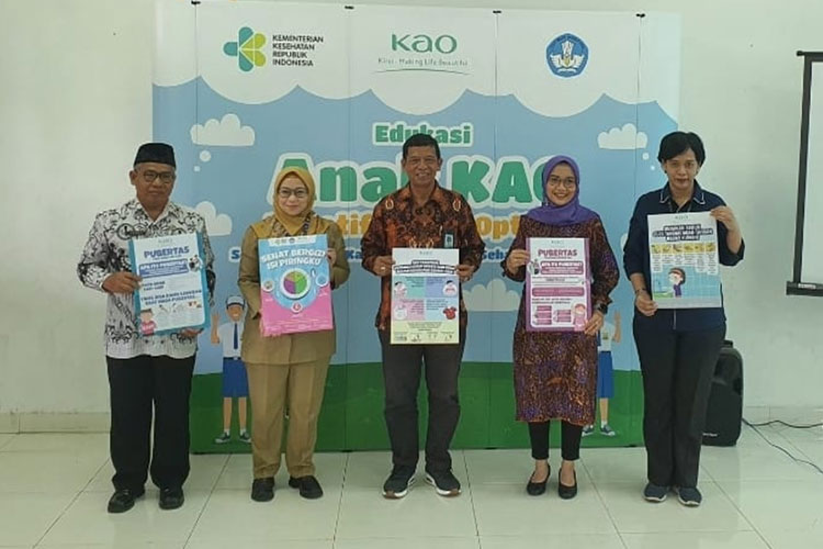 Peluncuran Program Anak KAO 2023, Selasa (25/7/2023). (FOTO: Dok. Kao Indonesia) 