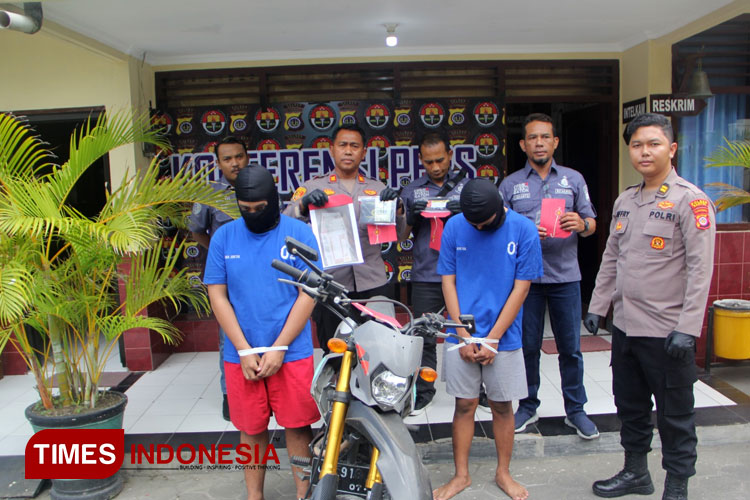 Polsek Kretek Bantul Bongkar Kasus Penipuan Pembelian Motor Online