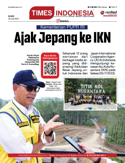 Edisi Rabu, 26 Juli 2023: E-Koran, Bacaan Positif Masyarakat 5.0