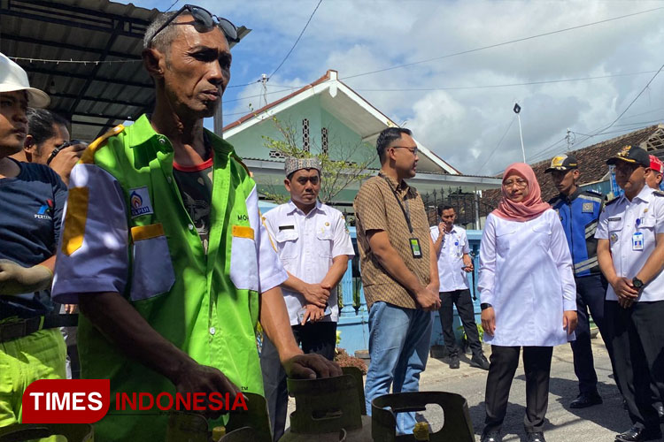 Jaga Stabilitas Ekonomi, Bupati Banyuwangi Blusukan ke Sejumlah Pangkalan LPG 3 Kilogram