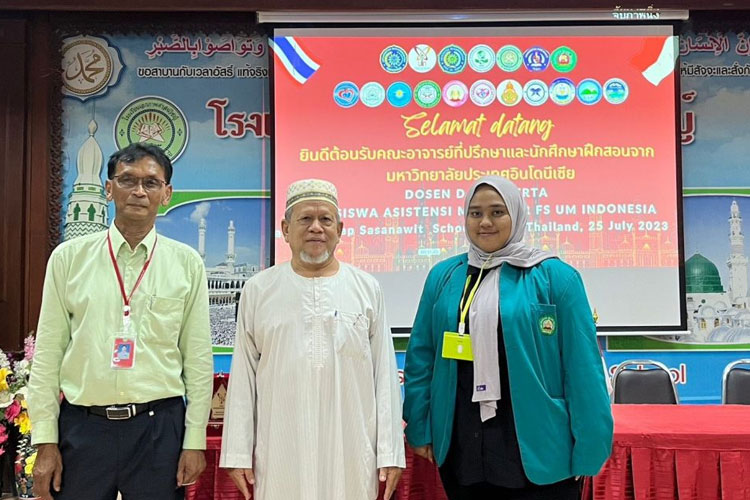 Mahasiswa Unisma Sang Pelintas Batas Melaksanakan Asistensi Mengajar dan Magang BIPA di Thailand