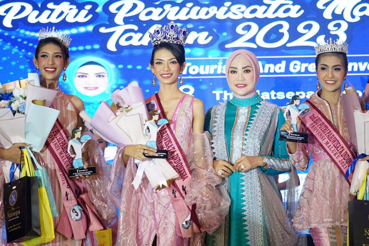 Kanidya Christandira Tuhumury Terpilih Jadi Putri Pariwisata Maluku 2023
