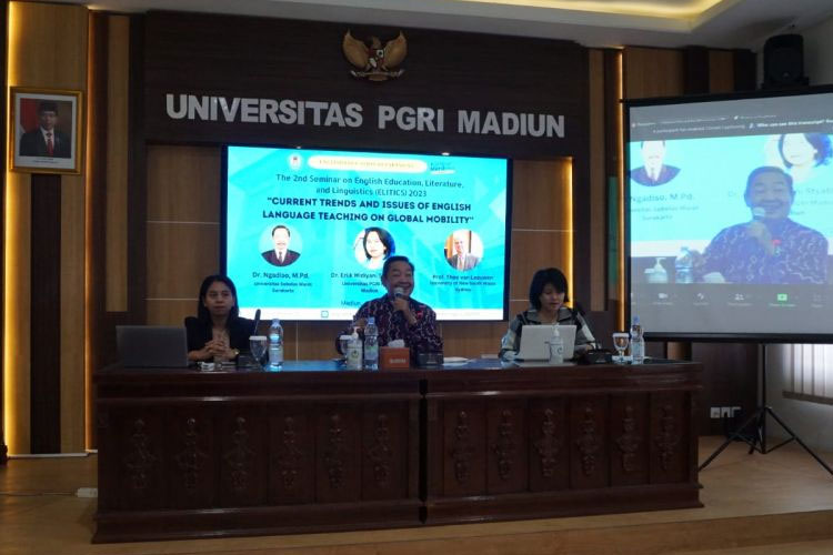 Prodi Pendidikan Bahasa Inggris Unipma Sukses Gelar Seminar Current Trends and Issues of English Language Teaching on Global Mobility