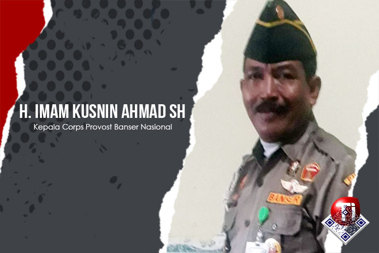 H. Imam Kusnin Ahmad SH, Kepala Corps Provost Banser Nasional.