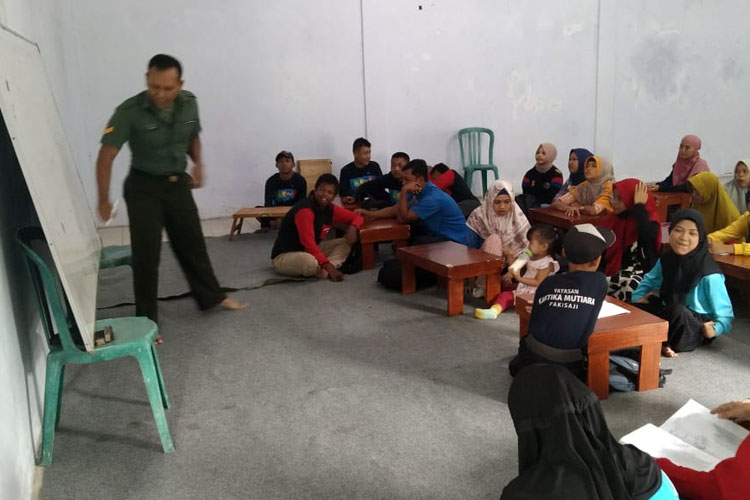 Sertu Purwanto, Babinsa Pakisaji yang Peduli Pendidikan Anak Disabilitas