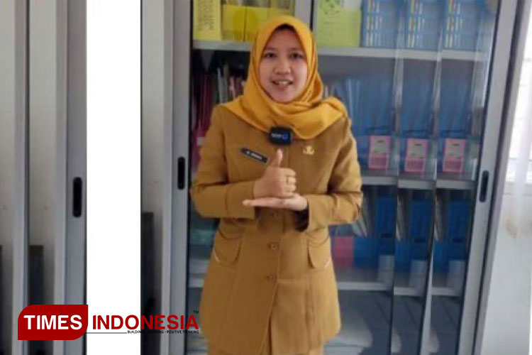 dr. Adinda Putri Yusri Amrina, Kepala Puskesmas Rambipuji yang mengaku banyak kemudahan ditawarkan BPJS Kesehatan. (FOTO: BPJS Kesehatan for TIMES Indonesia) 