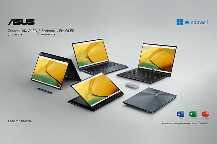 ASUS Zenbook 14 OLED Series Kini Semakin Lengkap dan Menarik!