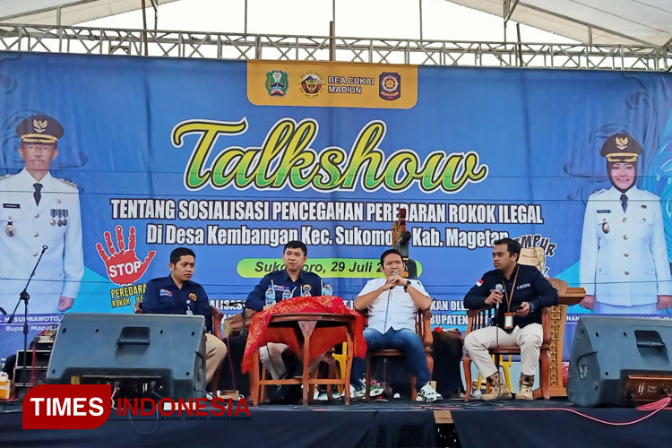 Pemkab Magetan dan Bea Cukai Gempur Rokok Ilegal di Sukomoro