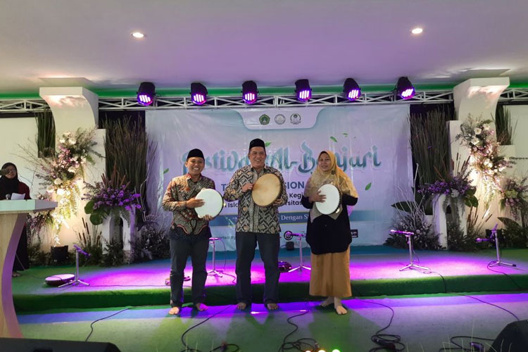 Lestarikan Budaya Indonesia, UKM KI Unisla  Gelar Festival Banjari Tingkat Nasional