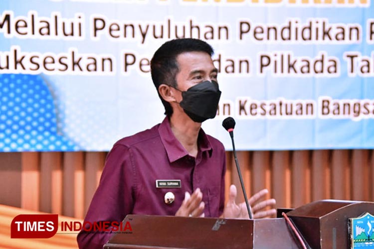 Dokumentasi Ketua DPC PDIP Kota Banjar yang juga merupakan Wakil Wali Kota Banjar. (Foto: Susi/TIMES Indonesia) 