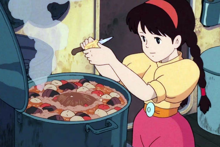 Studio film animasi asal Jepang Ghibli merilis buku resep yang diadaptasi dari film produksinya. (Foto: Pinterest/thrillist)