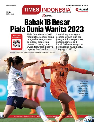 Edisi Senin, 31 Juli 2023: E-Koran, Bacaan Positif Masyarakat 5.0