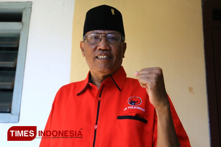 Sugianto alias Totok, Caleg DPRD Kota Malang dari PDIP Dapil Lowokwaru. (Foto: Tria Adha/TIMES Indonesia)
