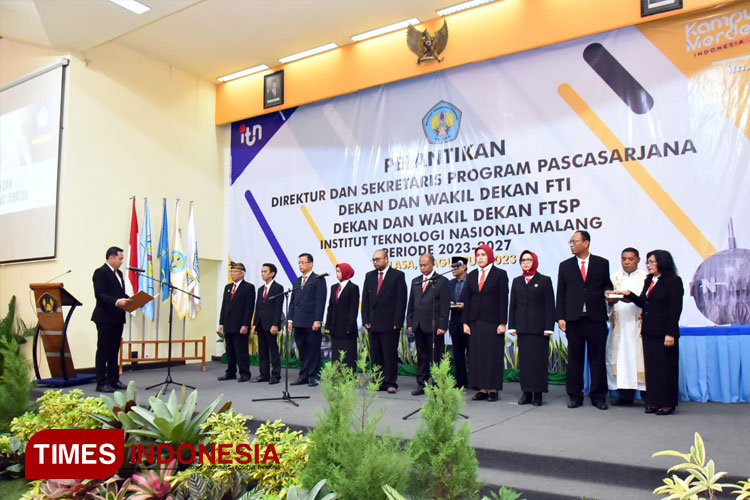 ITN Malang Punya Direktur Pascasarjana hingga Dekan Baru