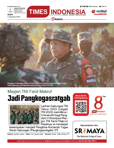 Edisi Rabu, 2 Agustus 2023: E-Koran, Bacaan Positif Masyarakat 5.0