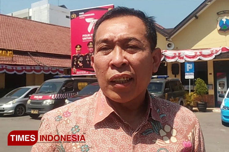 Heru Prasetyo Kuasa Hukum Wakil Wali Kota Madiun yang melaporkan Kadiskominfo Kota Madiun dengan dugaan pencemaran nama baik. (Foto: Yupi Apridayani/TIMES Indonesia)